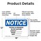 Signmission Testing In Progress Do Not Disturb Contact, 18 in W x Rectangle, Aluminum OS-2PACK-NS-A-1218-L-18545 - alternate 2